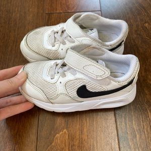 Nike Air Sneakers Toddler Boy White Size 10c